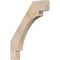 Ekena Millwork 3 1/2"W x 24"D x 30"H Merced Smooth Knee Brace, Douglas Fir BRC04X24X30MRC00SDF - alternate 1